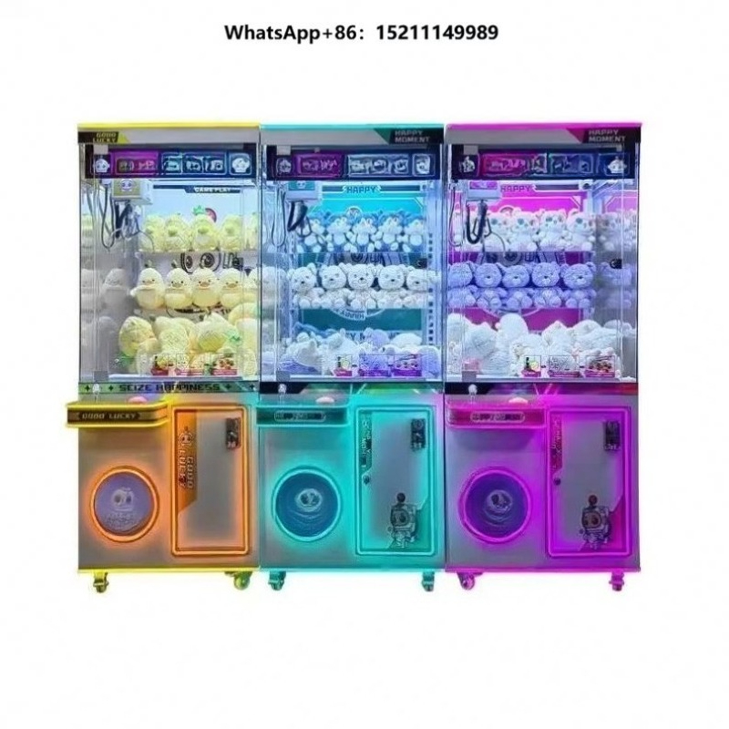 Claw Crane Machine - Mini Macchina Gru Giocattolo in Plastica