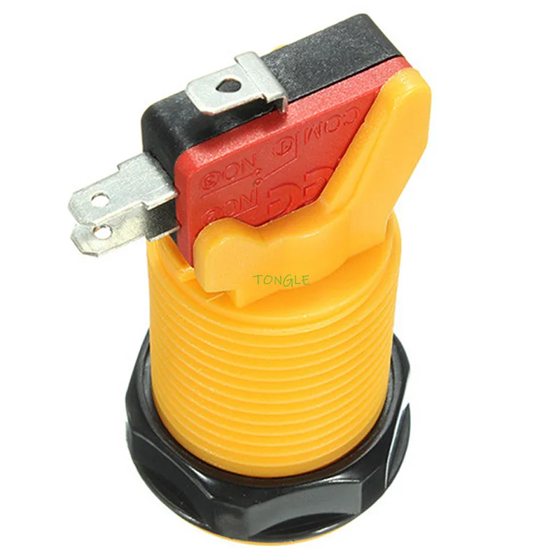 Coin Pusher Machine - Pulsante arcade con foro di montaggio,