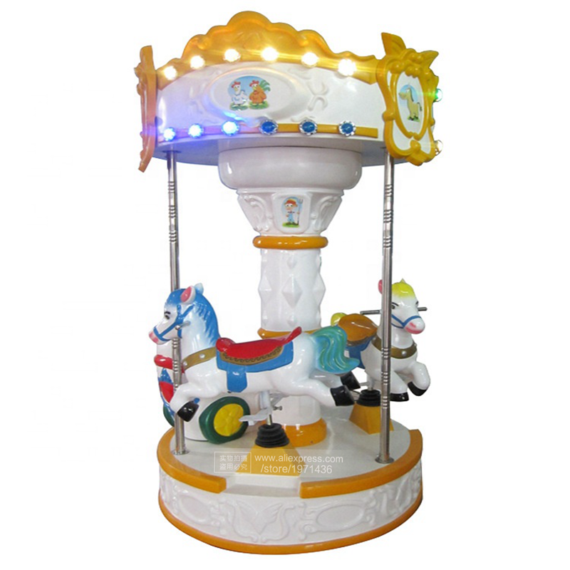 Coin Operated Kiddie Ride - Giostra in fibra di vetro Cavallo
