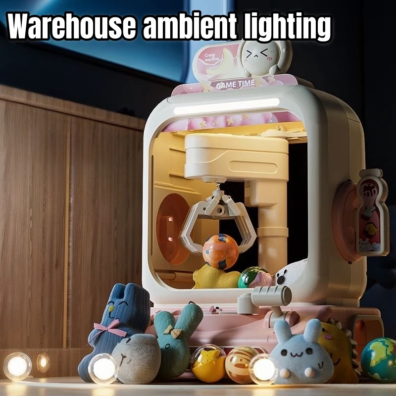 Arcade Toy Claw Vending Machine - Macchina Acchiappa-Giocattoli Elettronica, Gioco Arcade Regolabile,