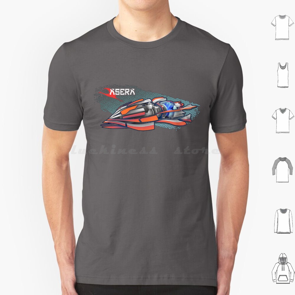 Arcade No - Redout-Grafica Asera T Shirt 6xl Cotone