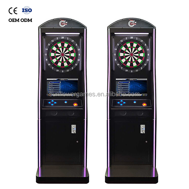 Electronic Dartboard Cabinet - Armadietto per Freccette da Sala Giochi