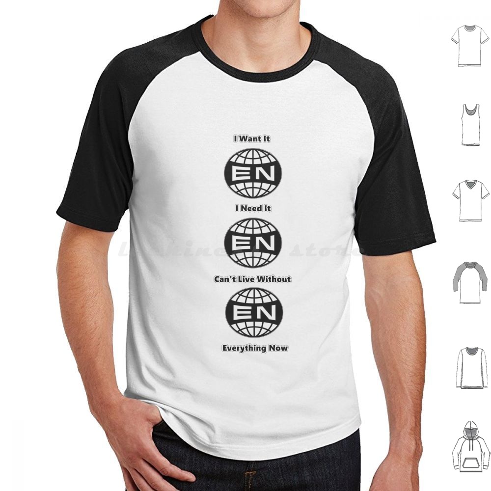 Arcade No - Arcade Fire-Everything Now T Shirt Taglia