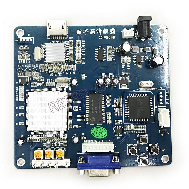 Coin Pusher Machine - Convertitore da CGA a HDMI, Scheda