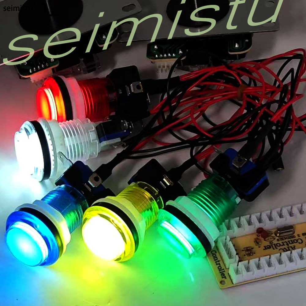5V 12V Pulsante luminoso 33mm  - Arcade Button Pcb recensione e prezzo