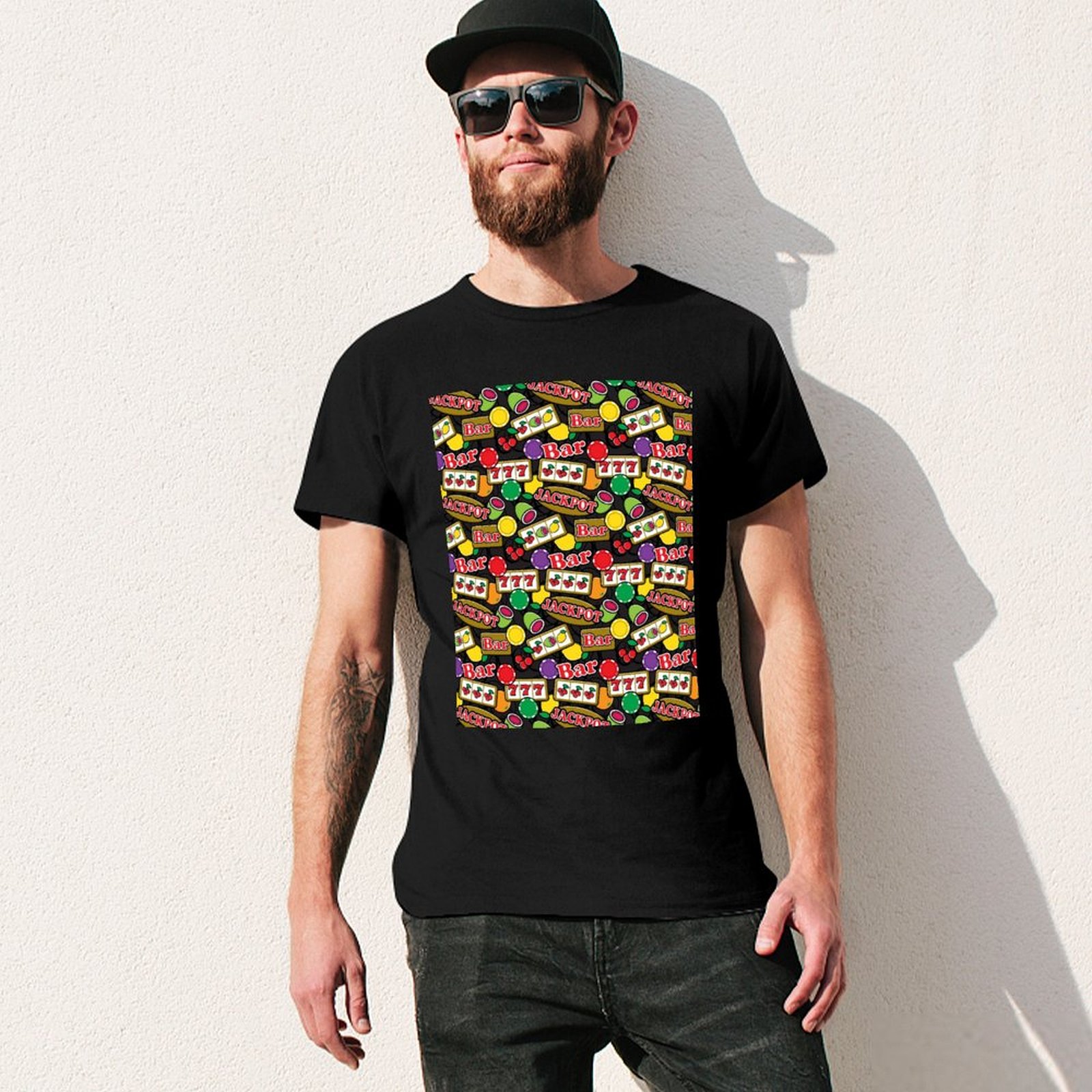 T-Shirt con Motivo Slot Machin - Fruit Slot Machine recensione e prezzo