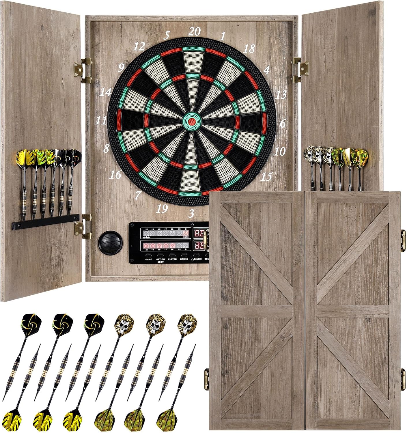 ^Bersaglio Elettronico per Fre - Electronic Dartboard Cabinet recensione e prezzo