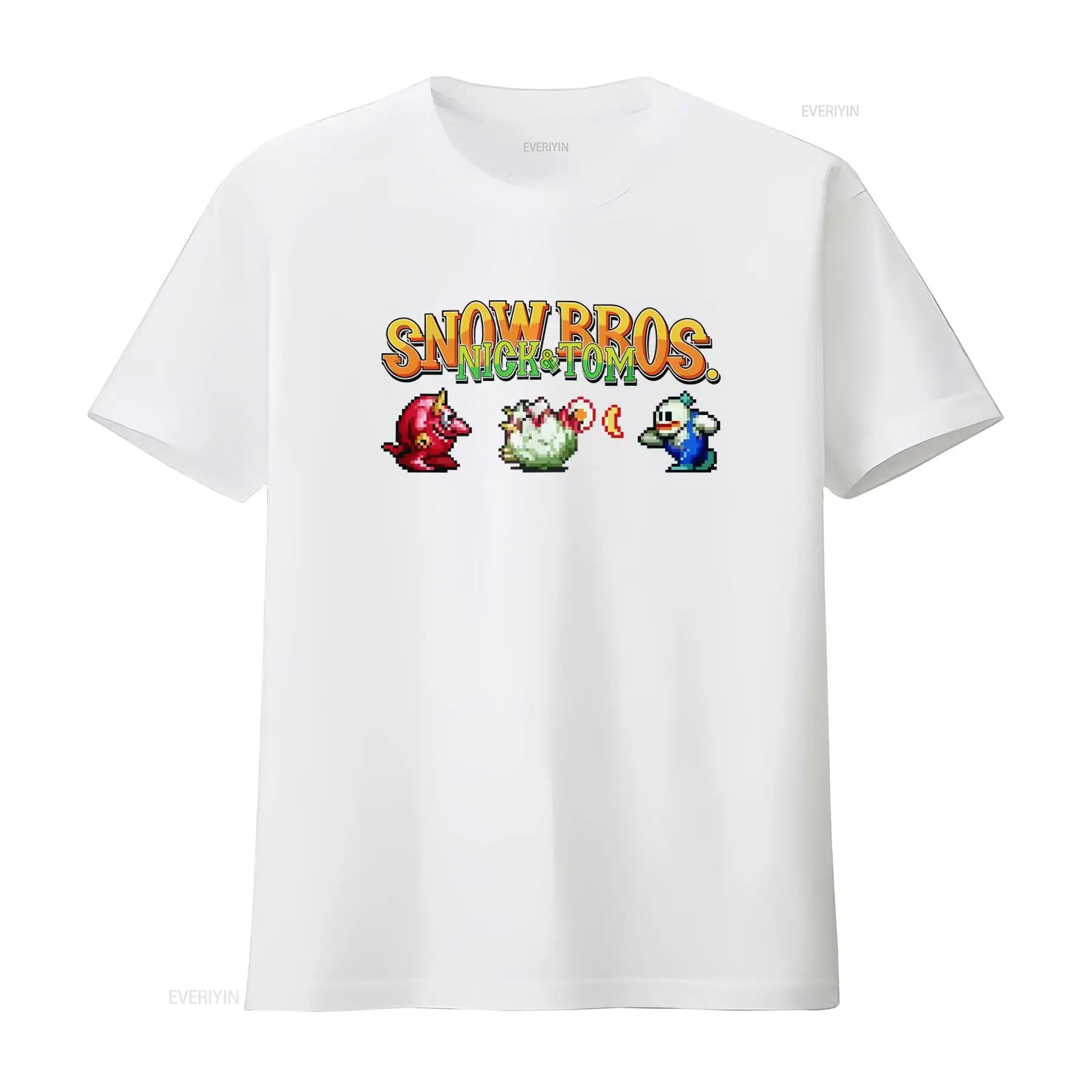 T-shirt Snow Bros Retro Arcade - Arcade No recensione e prezzo