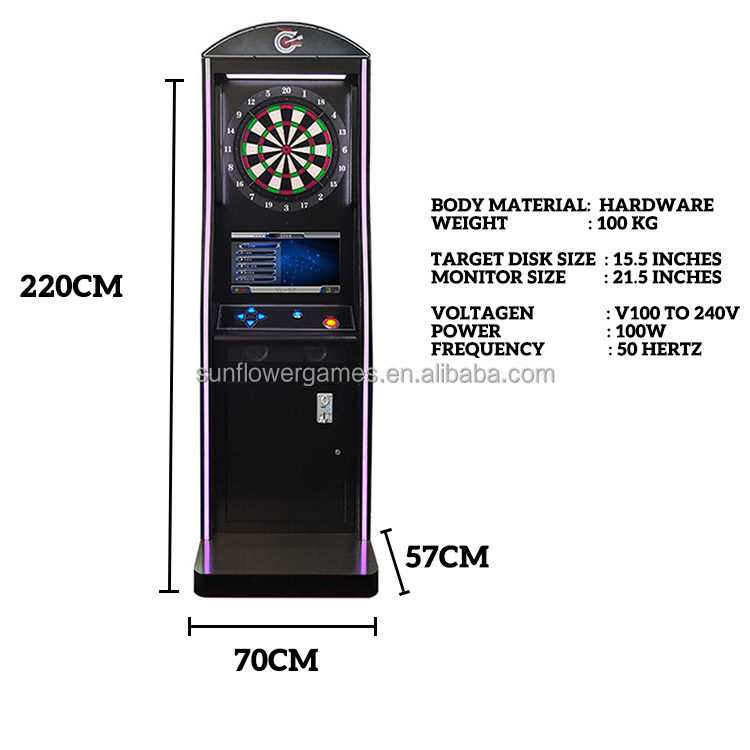 Armadietto per Freccette da Sa - Electronic Dartboard Cabinet recensione e prezzo