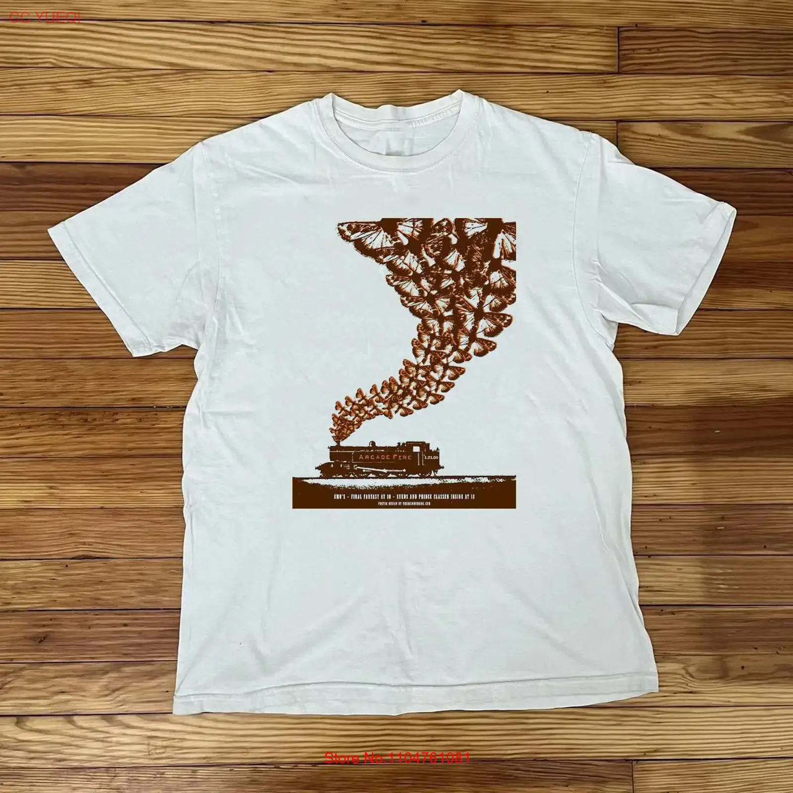 T-shirt HOT Arcade Fire in cot - Arcade No recensione e prezzo