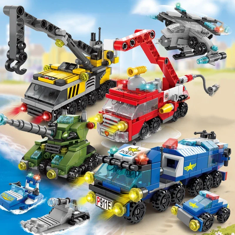 City Fire Car Building Blocks  - Claw Crane Machine recensione e prezzo